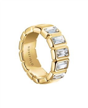 Rosefield Iconic Octagon Ring JRIO56G-J1138 from Rosefield