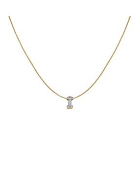 Rosefield Pave Letter I Necklace JNMIG-J1081 from Rosefield
