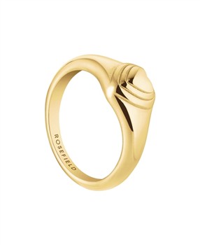 Rosefield Puffy Heart Ring JRPH50G-J988 from Rosefield