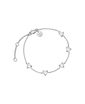 Rosefield Row of Hearts Bracelet JBRHS-J1014 from Rosefield