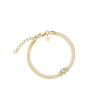 Rosefield Snake Heart Bracelet JBSWG-J1010 from Rosefield