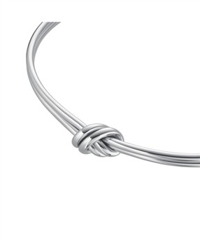 Rosefield Statement Knot Bangle JBSKS-J1062 from Rosefield
