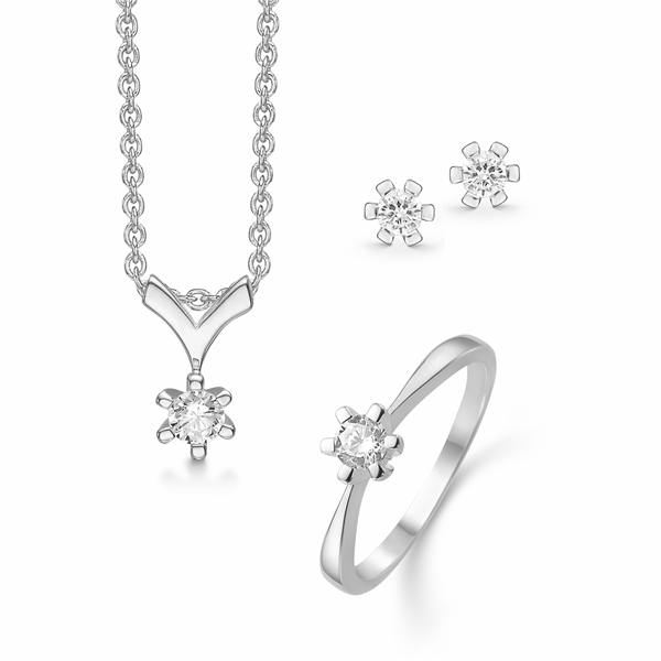 Sølv smykkesæt from Støvring Design