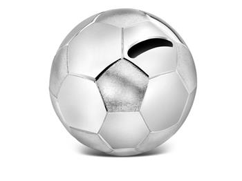 Sparebøsse fodboldf, sølvfarvet from Noa Kids
