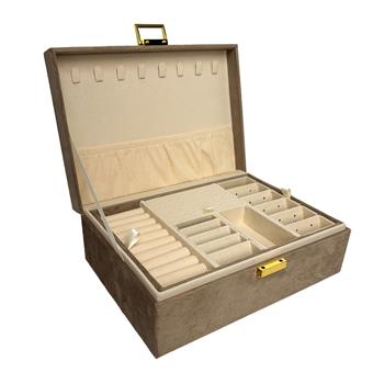 Siersbøl beige jewellery box from Siersbøl