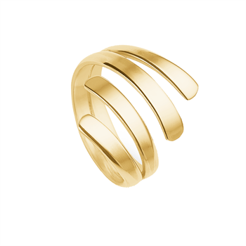 Randers Sølv's Handmade finger ring in 14 ct gold - 