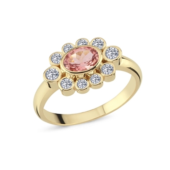 Nuran Ring , with a total of 0,56 ct diamonds Wesselton SI