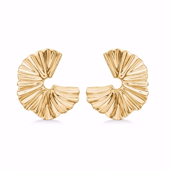 Guld & Sølv Design Earring, model 11565/F