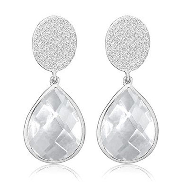 frk Lisberg Siri 925 Sterling Silver Earrings Blank