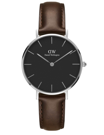 ADW00100177, CLASSIC BLACK PETITE BRISTOL STEEL 32MM Quartz Dame m/rem