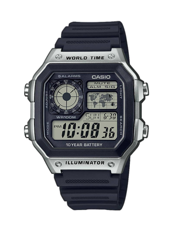 Casio model AE-1200WH-1CVEF buy it at your Watch and Jewelery shop