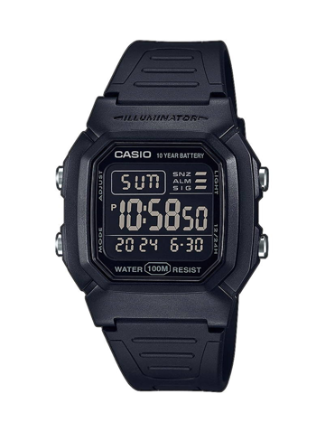 Casio model W-800H-1BVES buy it at your Watch and Jewelery shop