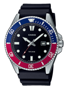Casio model MDV-107-1A3VEF buy it at your Watch and Jewelery shop