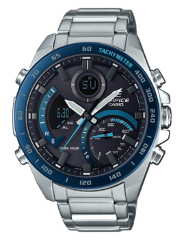 Casio model ECB-900DB-1BER buy it at your Watch and Jewelery shop