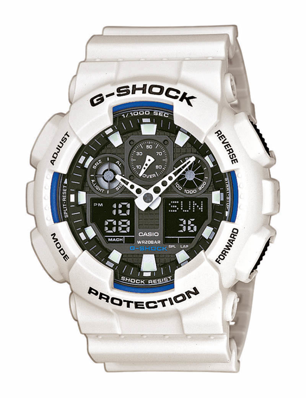 Casio model GA100B 7AER buy it at your Watch and Jewelery shop