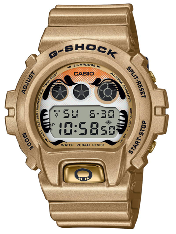 Casio model DW-6900GDA-9ER buy it at your Watch and Jewelery shop