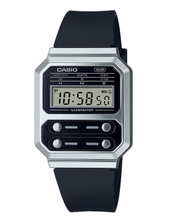 Casio model A100WEF-1AEF buy it at your Watch and Jewelery shop