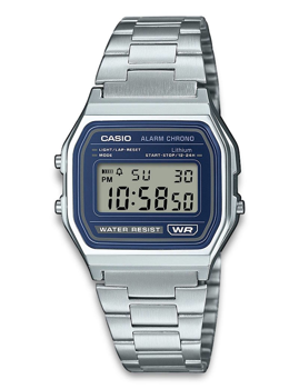 Casio model A158WEA-2EF buy it at your Watch and Jewelery shop