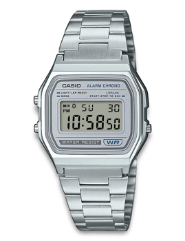 Casio model A158WEA-7EF buy it at your Watch and Jewelery shop