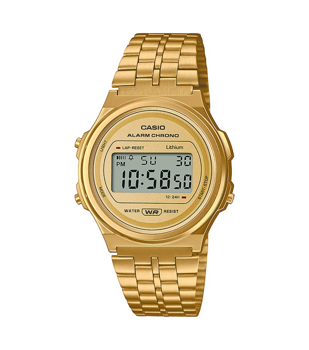 Casio model A171WEG-9AEF buy it at your Watch and Jewelery shop