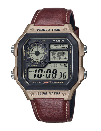 Casio model AE-1200WHL-5AVEF buy it at your Watch and Jewelery shop