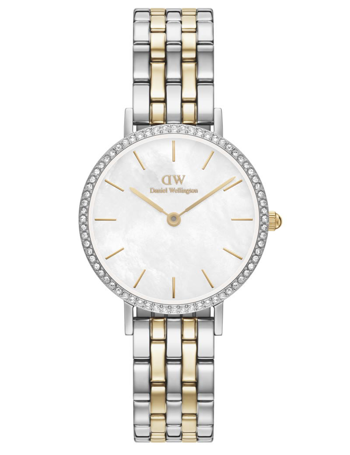 ADW00100665, Daniel Wellington Petite Bezel Quartz Dame m/lænke