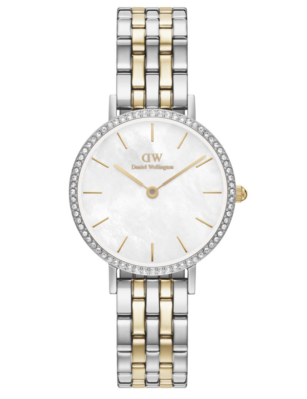 ADW00100665, Daniel Wellington Petite Bezel Quartz Dame m/lænke
