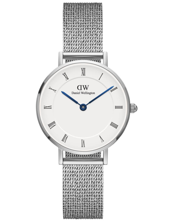 ADW00100684, Daniel Wellington Petite Roman Quartz Dame m/lænke