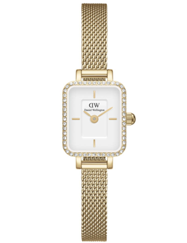 ADW00100730, Daniel Wellington Quadro Mini Quartz Dame m/lænke