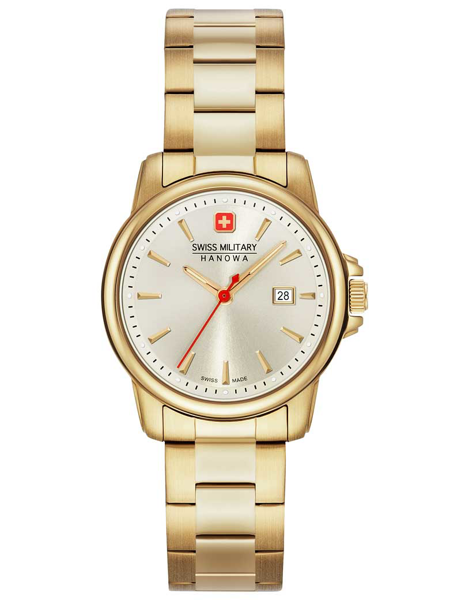 Recruit Lady II stainless steel quartz ladies watch with chain from Swiss Military Hanowa, model 67230702002