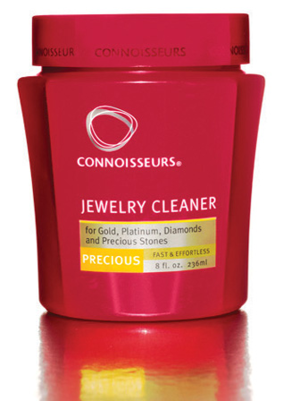 Cleaning fluid for gold jewellery, precious stones and platinum from Connoisseurs
