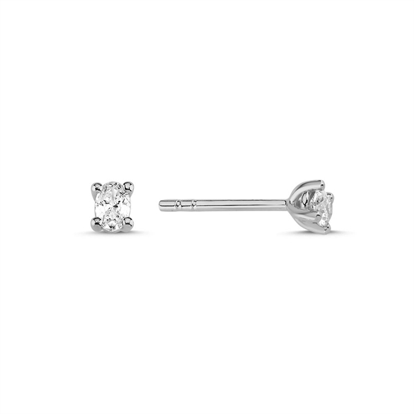 Nuran Earring , with a total of 0,66 ct diamonds Wesselton SI
