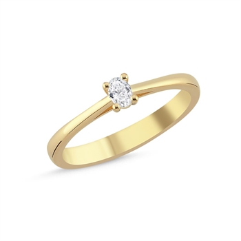 Nuran Ring , with a total of 0,13 ct diamonds Wesselton SI