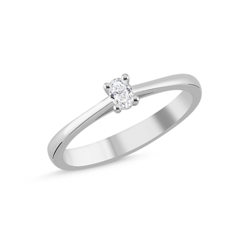 Nuran Ring , with a total of 0,13 ct diamonds Wesselton SI