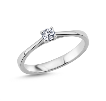 Nuran Ring , with a total of 0,18 ct diamonds Wesselton SI