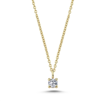 Nuran Pendant , with a total of 0,18 ct diamonds Wesselton SI