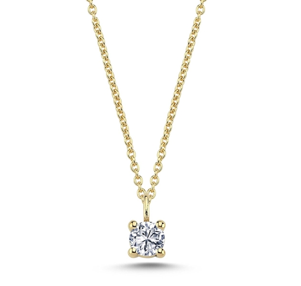 Nuran Pendant , with a total of 0,23 ct diamonds Wesselton SI