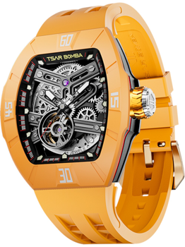 Model TB8218-Fluororubber-DynamicYellow, autoriseret forhandler Watchandjewelry.shop - English