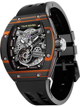 Model TB8218CF-BlackOrange, autoriseret forhandler Watchandjewelry.shop - English