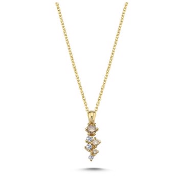 Nuran Pendant , with a total of 0,19 ct diamonds Wesselton SI