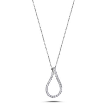 Nuran Pendant , with a total of 0,25 ct diamonds Wesselton SI