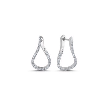 Nuran Earring , with a total of 0,55 ct diamonds Wesselton SI